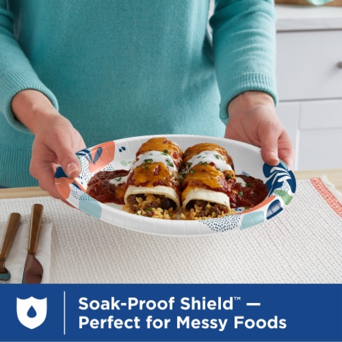Dixie® Everyday Printed Paper Plates Perspective: right
