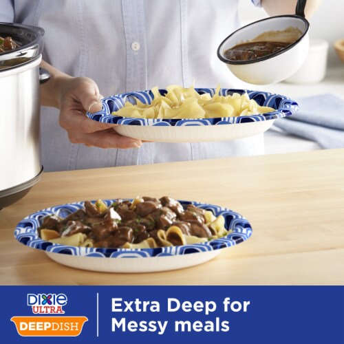 Dixie Ultra® Deep Dish Printed Paper Plate Perspective: right