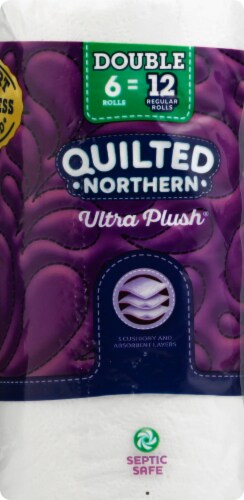 Quilted Northern Ultra Plush Toilet Paper 6 Rolls Perspective: right