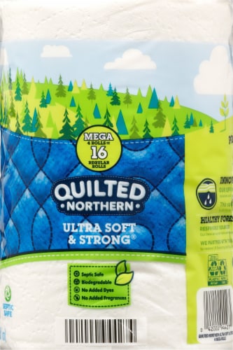Quilted Northern Ultra Soft & Strong® Bath Tissue Mega Rolls Perspective: right