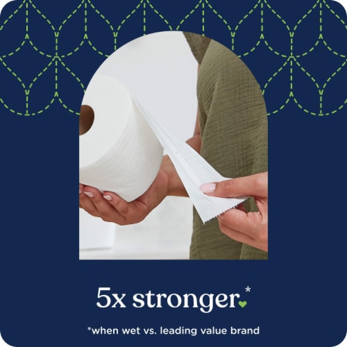 Quilted Northern Ultra Soft & Strong® Toilet Paper Mega Roll Perspective: right