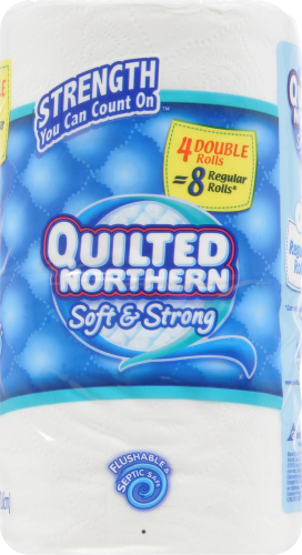 Quilted Northern Soft & Strong Bath Tissue Perspective: right