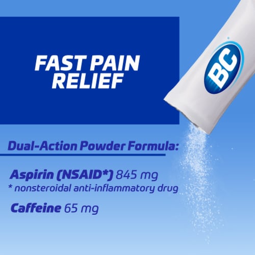 BC Original Strength Pain Relief Powder Perspective: right