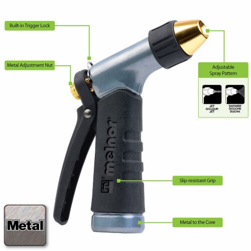 Melnor Adjustable Metal Nozzle Perspective: right