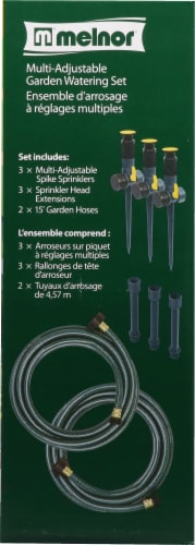 Melnor Multi-Adjustable Garden Watering Set Perspective: right