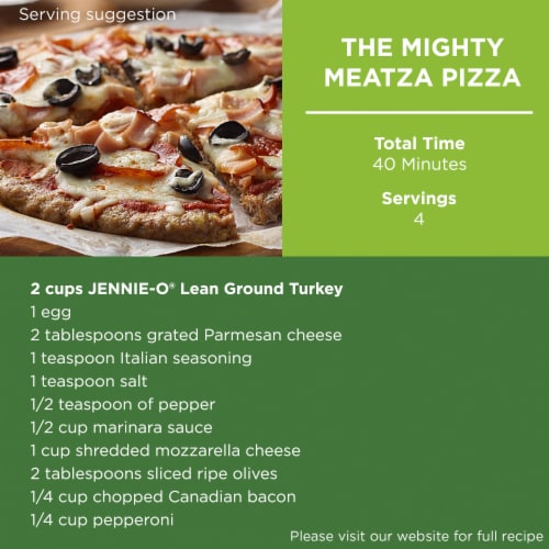 Jennie-O® Ground Turkey 85% Lean / 15% Fat - 3 Lb. Chub Perspective: right