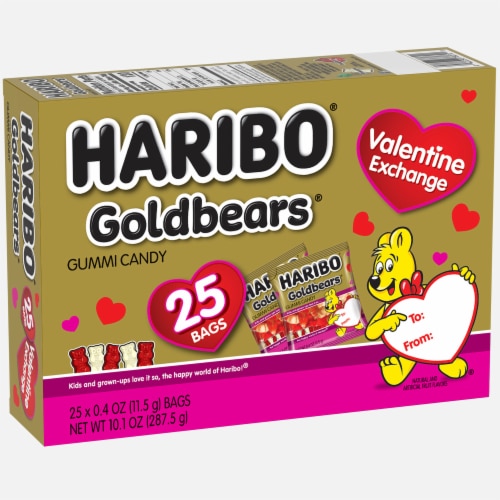 Haribo® Goldbears Valentine's Exchange Gift Perspective: right