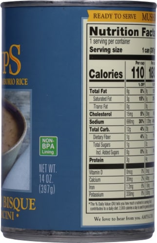 Amy's® Soups Mushroom Porcini Bisque Perspective: right