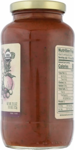 Amy's Organic Tomato Basil Pasta Sauce Perspective: right