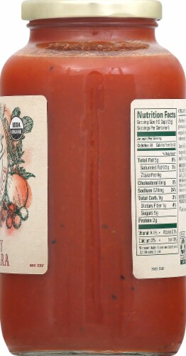 Amy's Organic Family Marinara Pasta Sauce Perspective: right