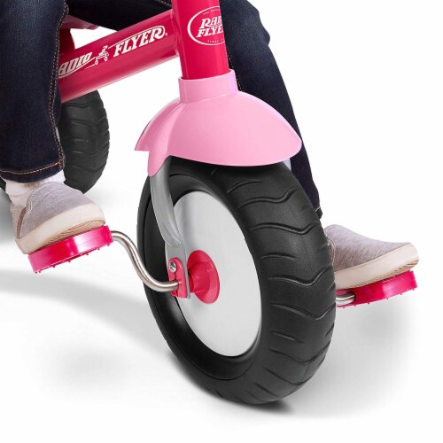 Radio Flyer Pink Trike,Outdoor Toddler Tricycle, Tricycle Age 3-5,Toddler  Bike