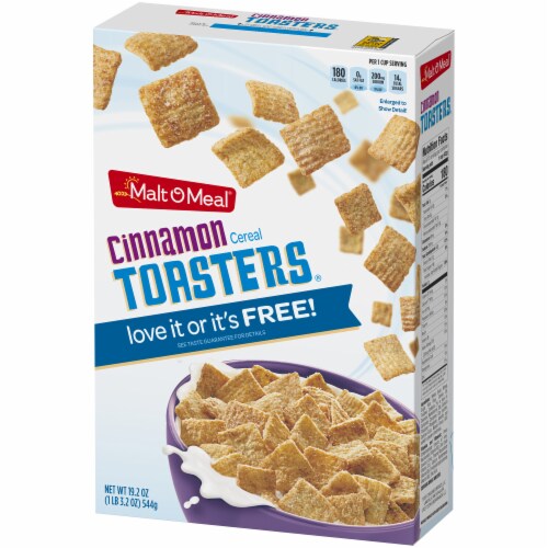 Malt-O-Meal Cinnamon Toasters Cereal Perspective: right