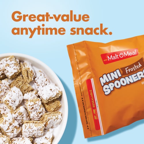 Malt-O-Meal® Frosted Mini Spooners® Bag Cereal Perspective: right