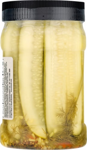 Boar's Head Kosher Dill Pickle Spears Perspective: right