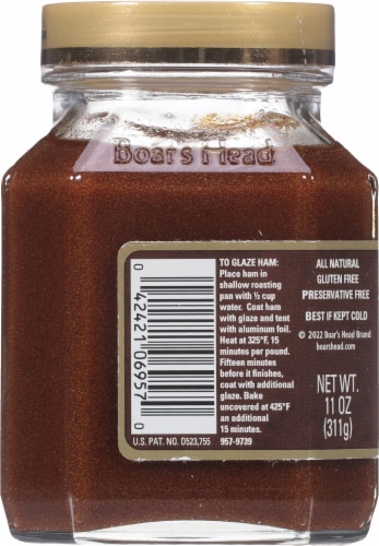 Boars Head Brown Sugar & Spice Ham Glaze Perspective: right