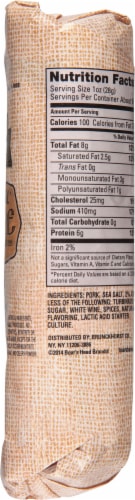 Boar's Head® Salame with White Wine Perspective: right