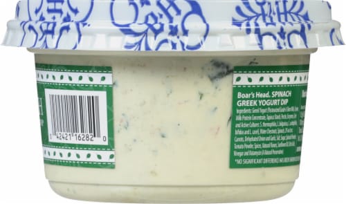 Boar's Head Spinach Greek Yogurt Dip 12 oz Perspective: right