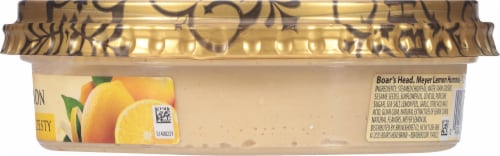 Boar's Head Meyer Lemon Hummus 10 oz Perspective: right