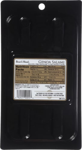 Boar's Head Genoa Salami Perspective: right