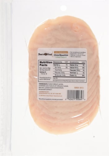 Boar's Head All Natural Oven Roasted Turkey Breast Perspective: right