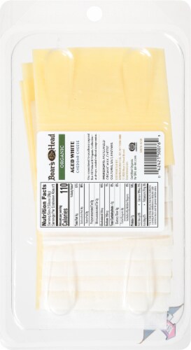 Boar's Head Organic Aged White Cheddar Cheese Perspective: right