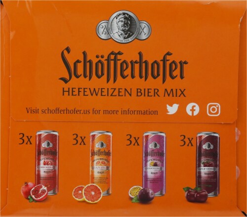 Schofferhofer Beer Variety Mix Perspective: right