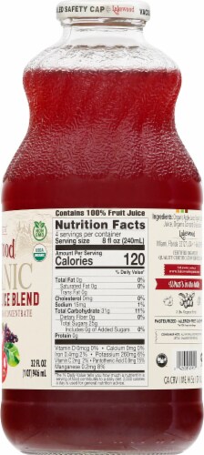 Lakewood® Organic Cranberry Blend Juice Perspective: right