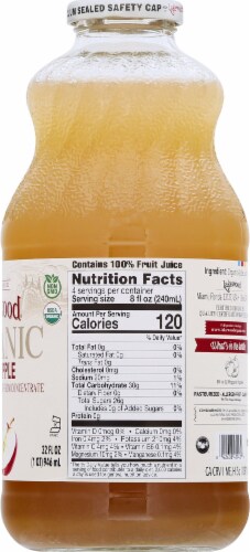 Lakewood Organic Pure Apple Juice Perspective: right
