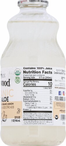 Lakewood Organic Pure Aloe Juice Perspective: right