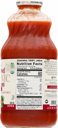 Lakewood Organic Super Veggie Juice Perspective: right