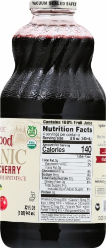 Lakewood Organic Pure Tart Cherry Juice Perspective: right