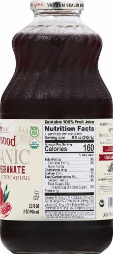 Lakewood Organic Pomegranate Juice Perspective: right
