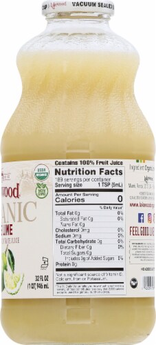 Lakewood Pure Lime Juice Perspective: right