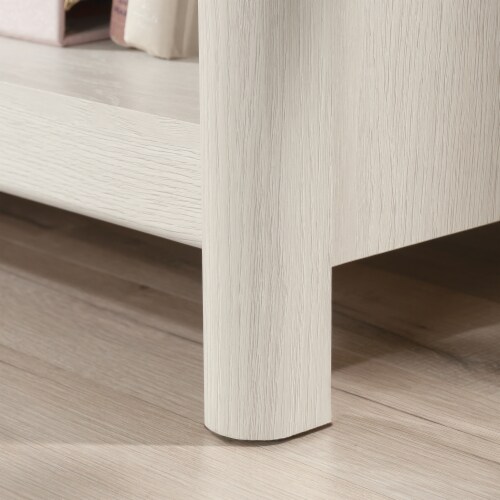 Sauder Dover Edge™ Cubby Storage Bookcase in Glacier Oak Perspective: right