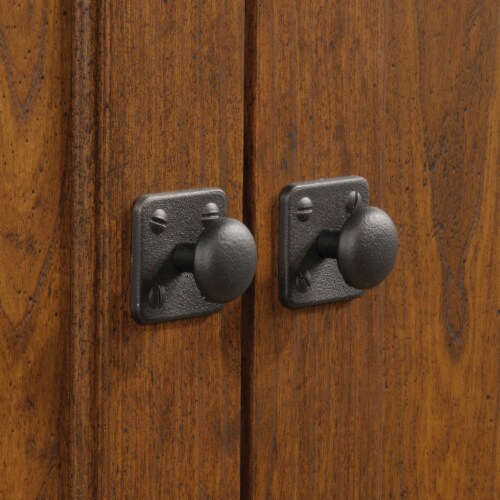 Sauder Carson Forge Armoire in Washington Cherry Perspective: right