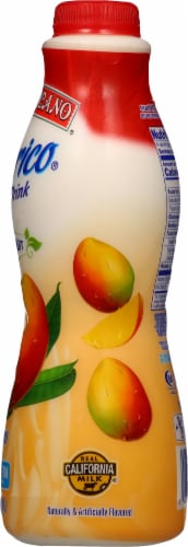 El Mexicano Saborico Mango Yogurt Drink Perspective: right