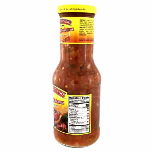 El Mexicano Mild Salsa Mexicana Perspective: right