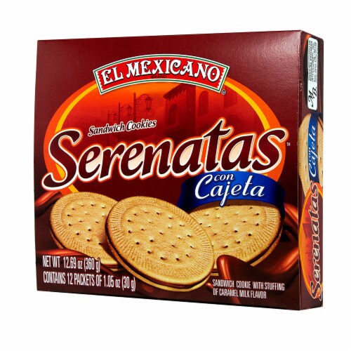 El Mexicano Serenatas con Cajeta Caramel Filled Cookies Perspective: right