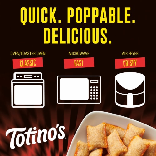 Totino's Ultimate Uncured Pepperoni Pizza Rolls Frozen Snacks Perspective: right