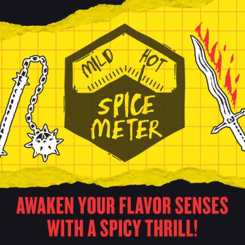 Totino's Pizza Rolls Hellfire Club Spicy Pepperoni Stranger Things Frozen Snacks Perspective: right