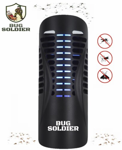 BugSoldier STICK 'EM Mosquito Fly Fruit Flies Glue Trap Pest Catcher UV Light Perspective: right