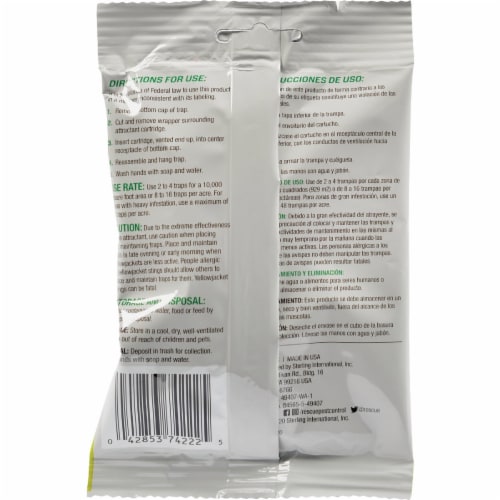 Rescue!® Liquid Outdoor Yellow Jacket Bait Cartridge Perspective: right