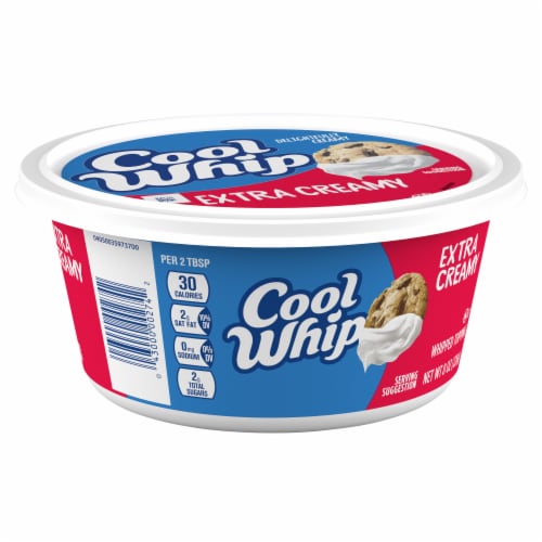 Cool Whip Extra Creamy Whipped Cream Topping Perspective: right