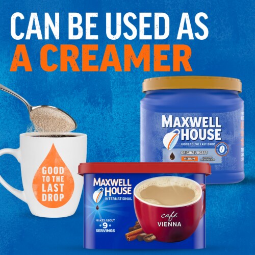 Maxwell House International Café Vienna Instant Coffee Perspective: right