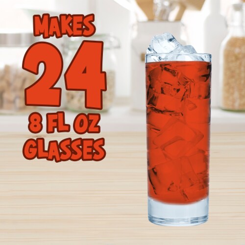 Kool-Aid Zero Sugar Orange Water Enhancer Bottle Perspective: right