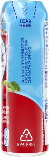 Crystal Light Berry Sangria Sugar Free Liquid Drink Mix Bottle Perspective: right