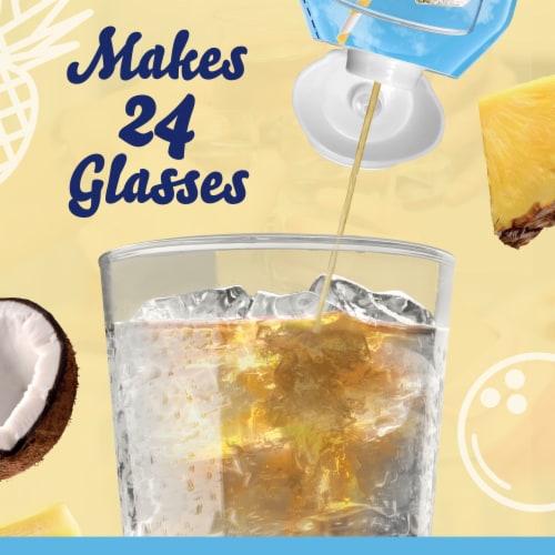 Crystal Light Liquid Tropical Coconut Naturally Flavored Drink Mix Perspective: right