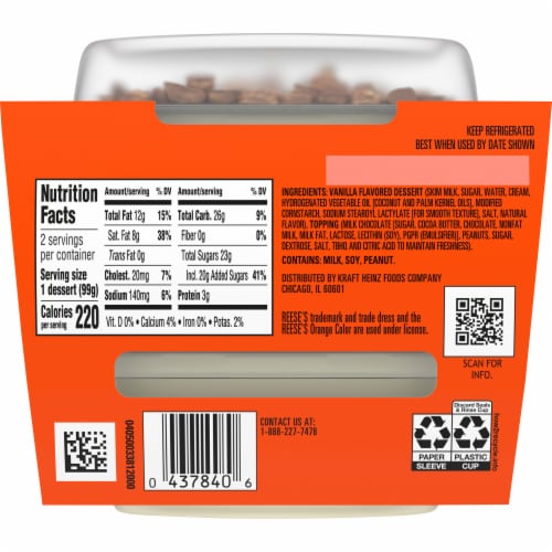 COLLIDERS™ Twisted REESE’S Refrigerated Dessert Perspective: right