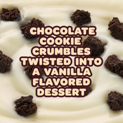 COLLIDERS™ Twisted HERSHEY'S COOKIES ‘N’ CREME Refrigerated Dessert Perspective: right