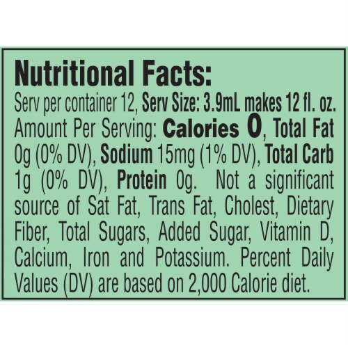 AriZona Green Tea with Ginseng & Honey Naturally Flavored Liquid Water Enhancer, Bottle Perspective: right